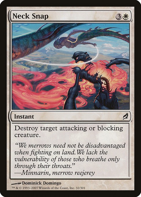Neck Snap Foil Lorwyn 32 NM MTG