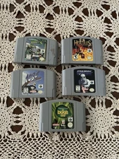 N64 (Nintendo 64) Lot of 5 incl. Hercules, Turok