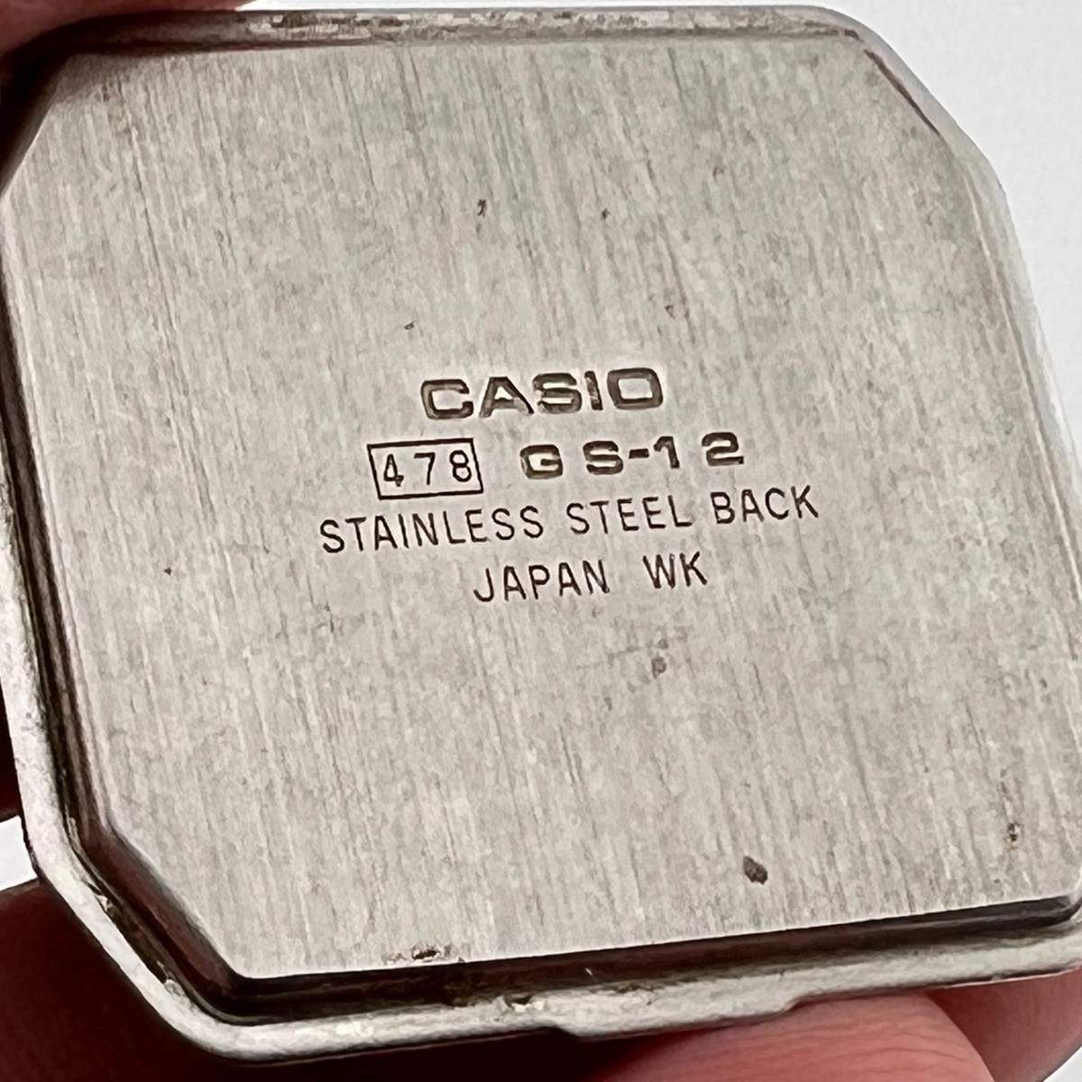 Casio Gs-12 Foot Ball Game Watch Module 478 for sale online | eBay