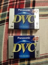 2 Panasonic DVC AY-DVM60EJ Mini Video Cassette