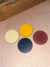 250+ VINTAGE POKER CHIP SET IN GORGEOUS WOOD CASE COMPOSITE CHIPS — photo 2