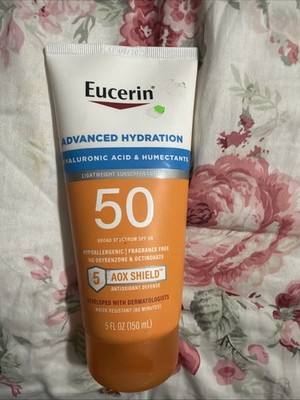 Eucerin Advanced Hydration Sunscreen Lotion SPF50 - 5 fl oz