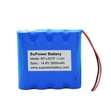 SuPower 4S 14.4V 14.8V 16V 2600mAh 2A Rechargeable Litium ion Battery Li ion 38W