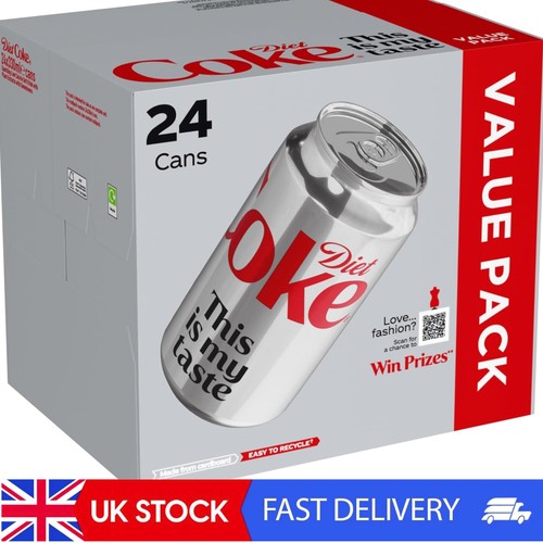 24 Pack Coca-Cola Cans 330ml