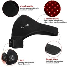 Near Infrared Red Light Therapy Pad for Shoulder Pain Cordless DGYAO