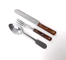 Three Piece Historical Utensil Set