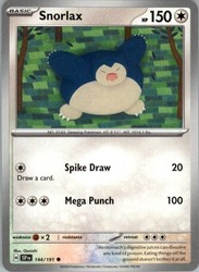 Snorlax 144/191 Common Surging Sparks