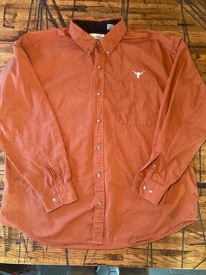 ut dress shirt Antigua Texas Longhorns Flight Long Sleeve Dress Shirt