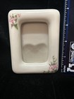 Russ Berrie & Co Porcelain Frame Pink Flowers  Japan — photo 2