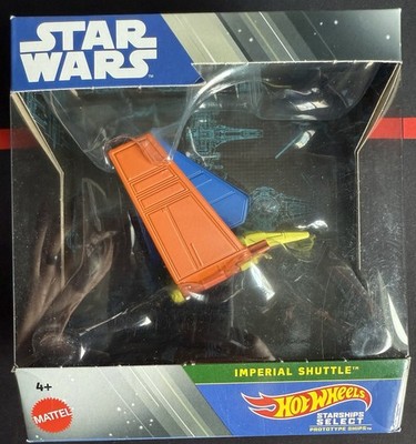 Star Wars Hot Wheels Starship Select Prototype Ships Imperial Shuttle 2024 Chase