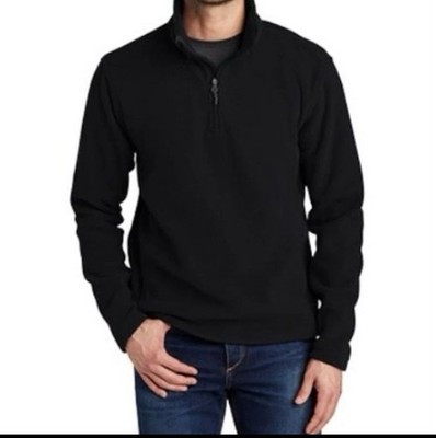 Artefact 100 Merino Wool Dorian 1/4 Zip Mock Neck Pullover Sweater Navy Blue XXL
