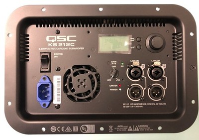 QSC KS212C 3600 Watt Powered Sub Woofer Speaker Replacement Amp Module