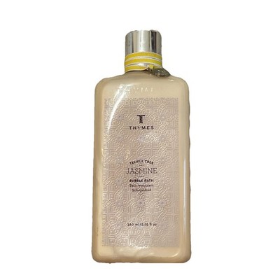 New Thymes Temple Tree JASMINE Bubble Bath 12.25 fl oz