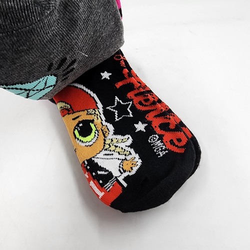 LOL Surprise No Show Socks Big Girls Multicolor - Pair of 6 - Picture 17 of 17