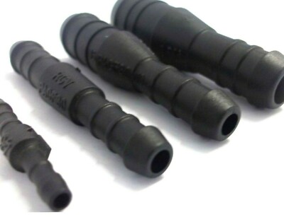 STRAIGHT Reducer JOINER TUBING PLASTIC BARBED CONNECTOR PIPE HOSE Air Fuel Water STRAIGHT Reducer JOINER TUBING PLASTIC BARBED CONNECTOR PIPE HOSE Air Fuel Water