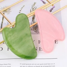 New Natural Resin Gua Sha Massage Board Rose Guasha Face Massaging Tool