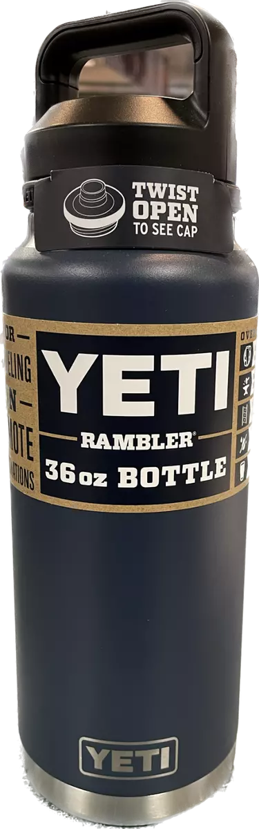 YETI Bottle - 36oz Duracoat - Chug Cap - Black