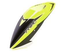 Tron Helicopters Tron 5.5E Canopy (Black/Yellow) [TR502-152]