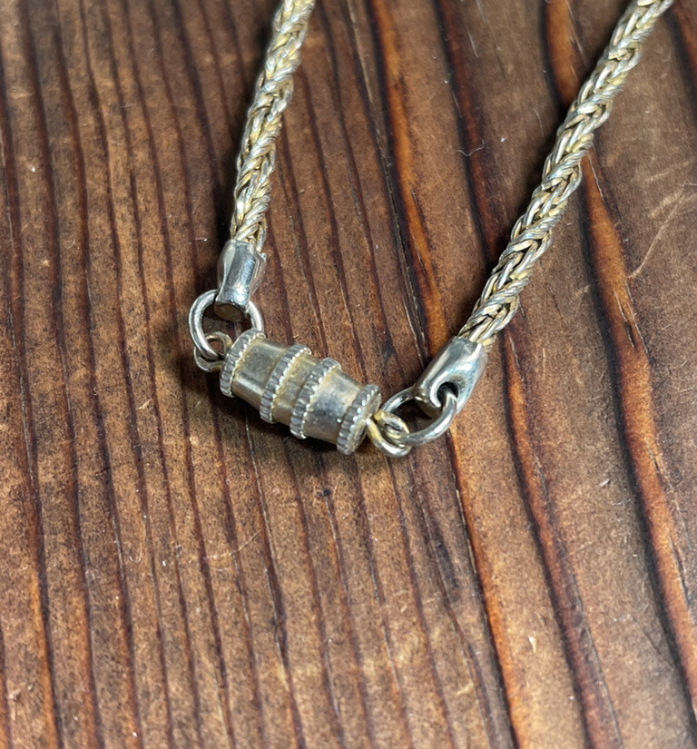 【2plan】24SS★ [MADE] 050 Buckle Twin Chain Necklace $_57.JPG?set_id=8800005007