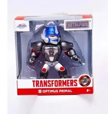 Jada METALFIGS Transformers Optimus Primal DieCast Miniature Figure New See Desc