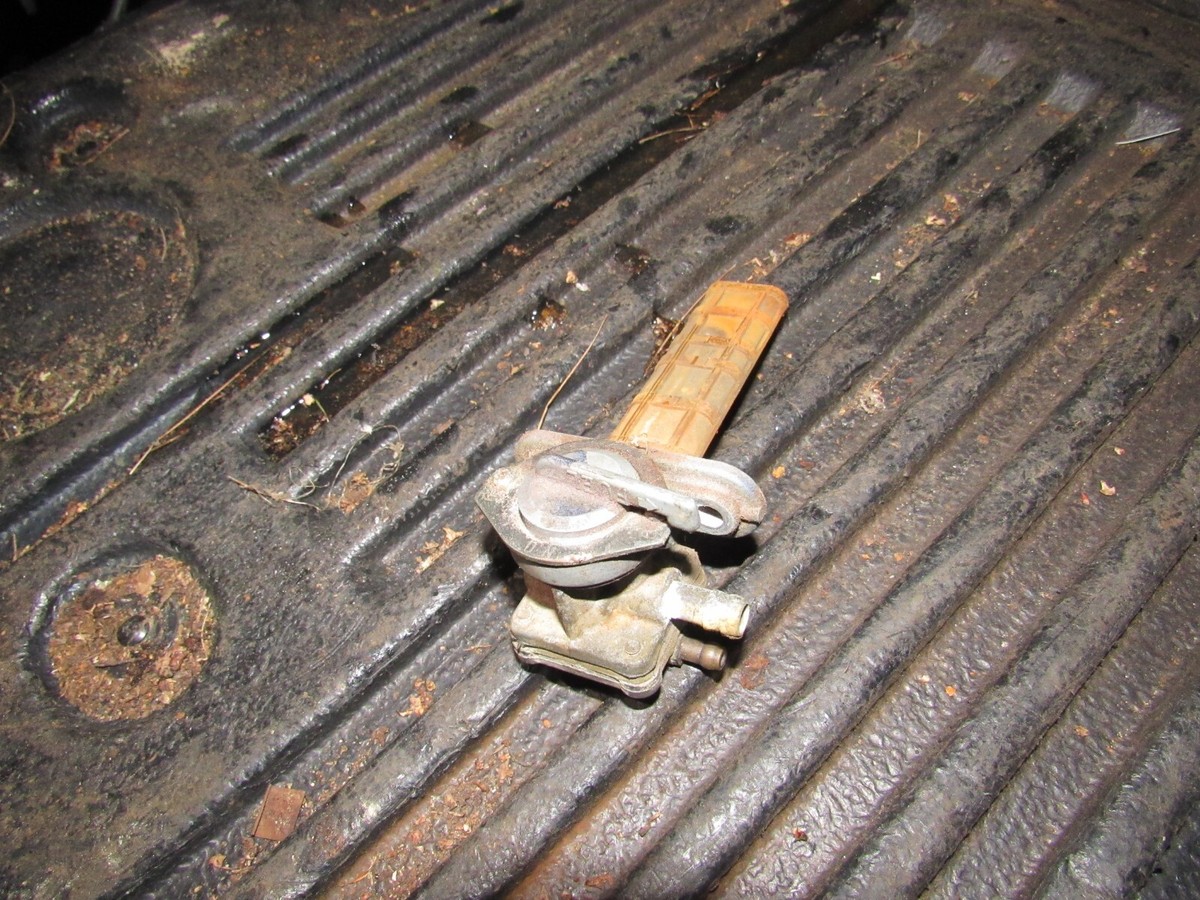 1986 kawasaki zx1000 ninja gas fuel petcock tap spout valve | eBay
