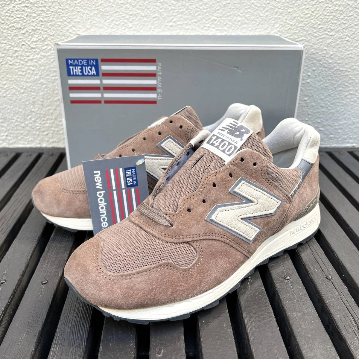 Made in USA New Balance M1400CM MUSUROOM Mushroom 27cm US9 Light
