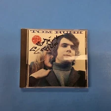 2 Tom Rush Signed Cds The Circle Game & Very Best Of:  No Regrets