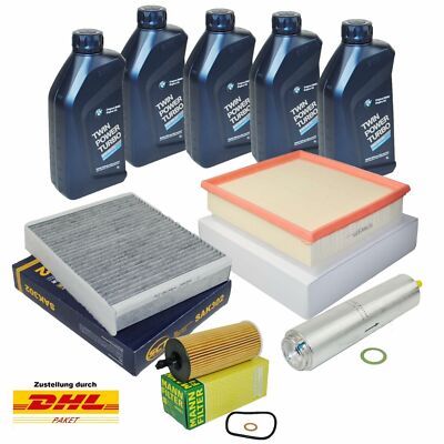 großes Servicekit für BMW 1er 2er 3er 4er mit 5L Original 5W-30 Longlife-04