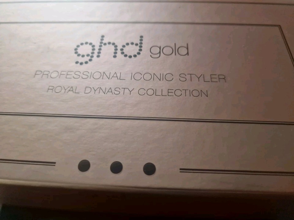 GHD Genuine Straighteners Rose Gold Dynasty with Travel Case Good