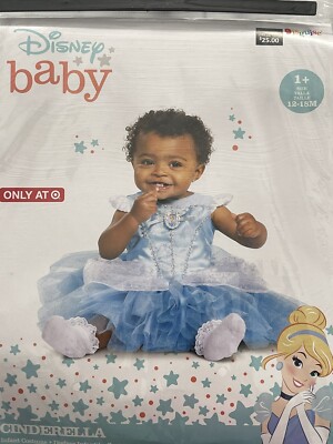 NEW Disney Baby CINDERELLA costume dress up 12-18 months