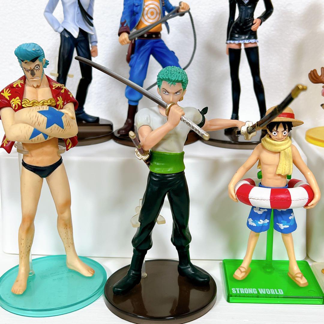 ONE PIECE Figure lot set 13 Luffy Chopper Franky Zoro Nami Sanji