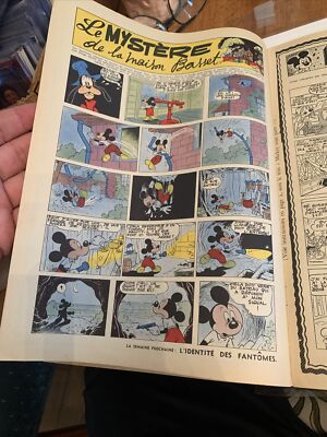Mickey Magazine 89 June 1952 French Issue Super Rare And Very Cool