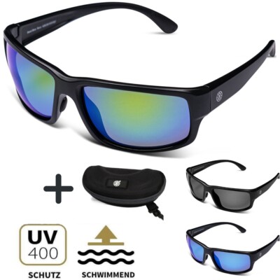 Polbrille Polarisationsbrille schwimmend LMAB Iris - Angler Pol Brille UV400
