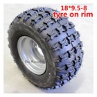 1x 18x9.5-8 Quad Bike ATV Wheels Tyres Rims for 125cc-300cc 4PLY Tubeless Tire