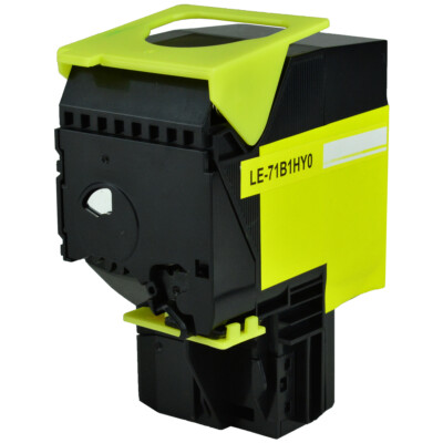 Compatible Lexmark 71B1HY0 (71B0H40) Yellow 3.5K Hi-Yield. CS417DN, CS517DE,