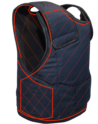 Bulletproof Lightweight Multipurpose Vest for hidden and open