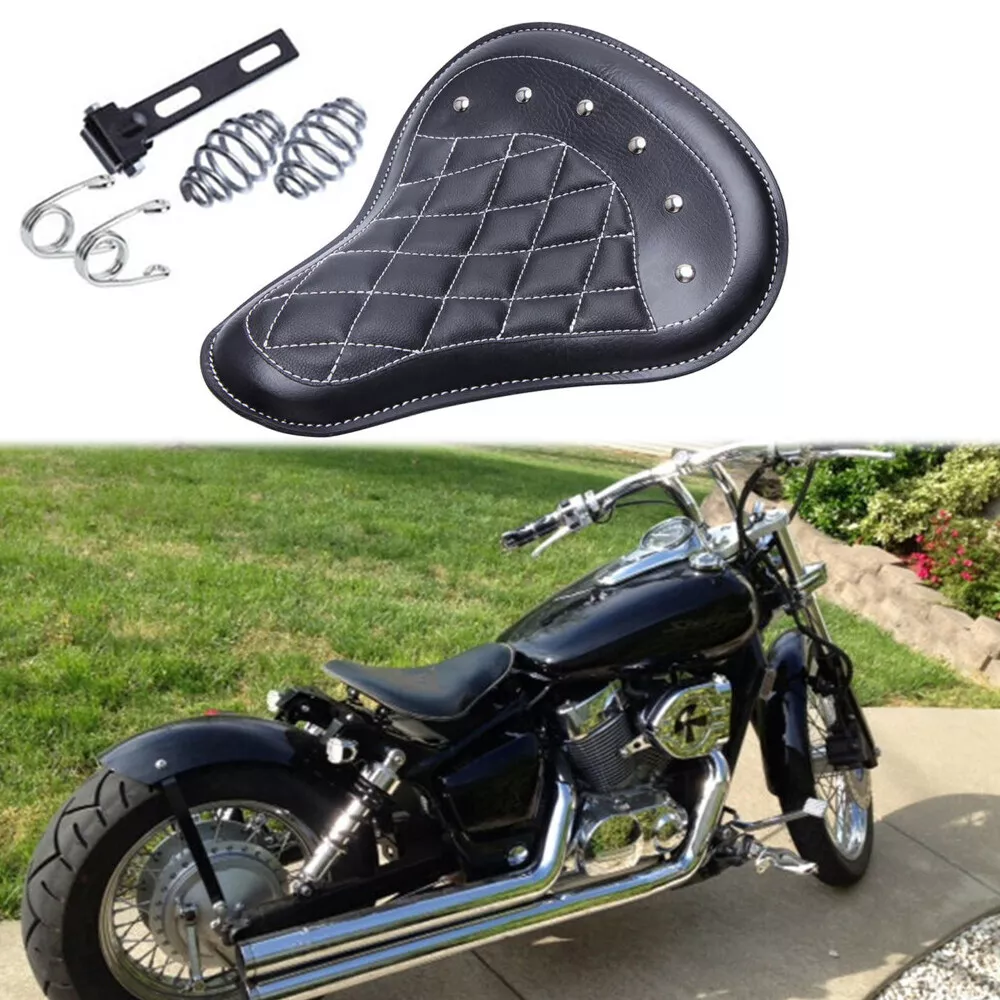 Motorcycle 13 Spring Solo Seats For Harley Dyna Softail Super Glide Low  Rider