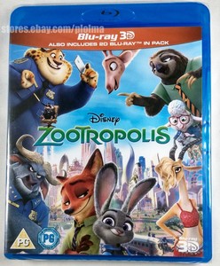 Zootropolis Zootopia Brand New 3d And 2d Blu Ray Movie 16 Disney Film Ebay Zootropolis Zootopia Brand New 3d And 2d Blu Ray Movie 16 Disney Film Ebay