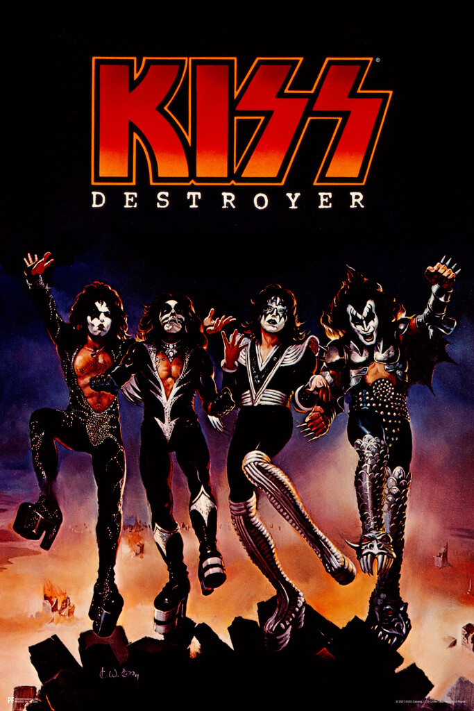 kiss 70年代ポスター キッス Kiss Destroyer Album Cover Vinyl