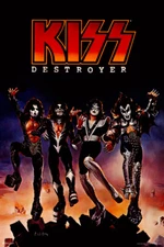 Kiss Destroyer Album Cover Vinyl Band Heavy Metal Music 70s Retro Poster 12x18