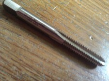 12-24 GH3 HIGH SPEED STEEL 4 FLUTE BOTTOM TAP ***MADE IN USA***