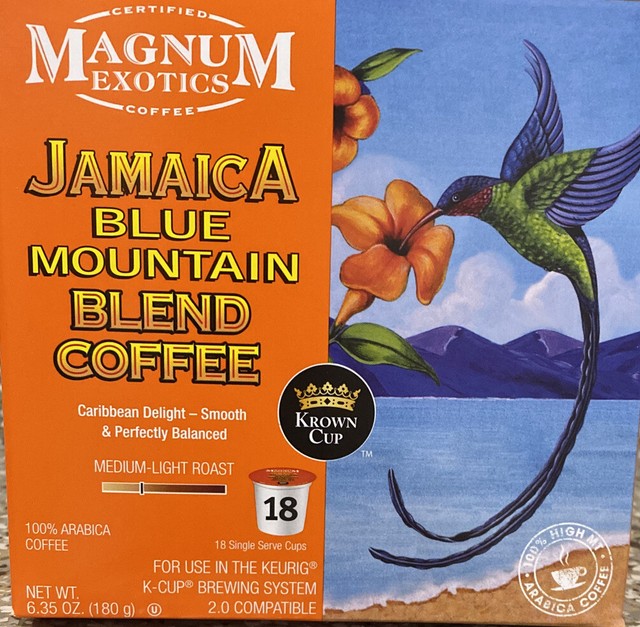 Magnum Coffee K-cups Jamacian Blue 