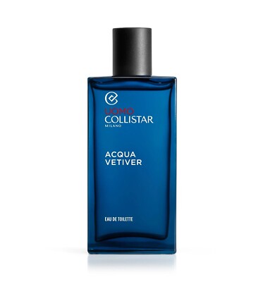Eau de Toilette Acqua Vetiver Collistar Uomo 100 ml vapo rivitalizzante speziato