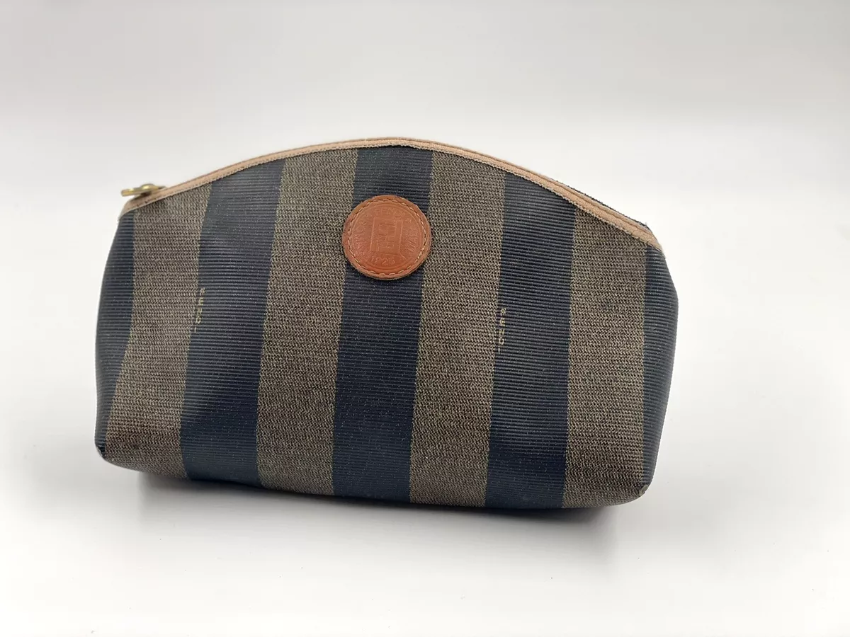Vintage 1925 FENDI Striped Small Handbag Made in Italy