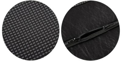 Funda De Asiento De Tela Negra Para VW Transporter T4 – Juego 2+1 (delanteros), Compatible Con Airbag, Tejido OEM