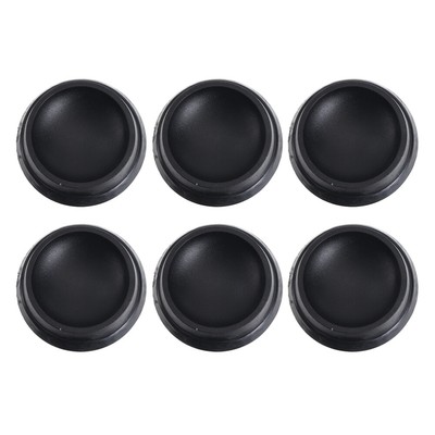  6 Pcs Roller Chair Mat Adjustable Stopper Round Non-slip Back Cup Coasters