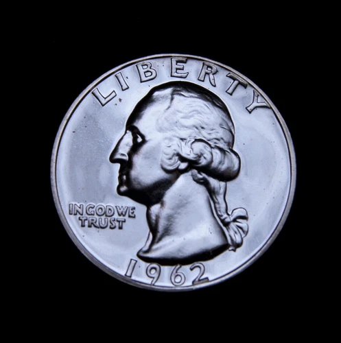 1962 Proof Washington Quarter BU