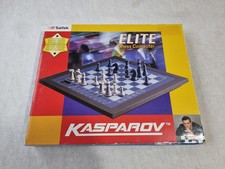 Vintage 1996 Saitek Kasparov Elite Schachcomputer komplett und funktionsfähig