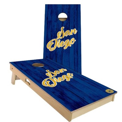Vintage Cornhole Boards San Diego Baseball Theme Baltic Birch UV Resistant