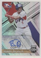 2019 Panini Elite Extra Edition Dominican Prospect League Randy DeJesus Auto nd3